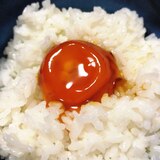 醤油卵黄卵かけご飯